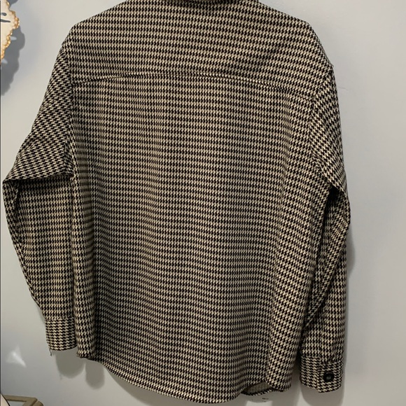 Chapter One houndstooth Shacket size large - Picture 6 of 6